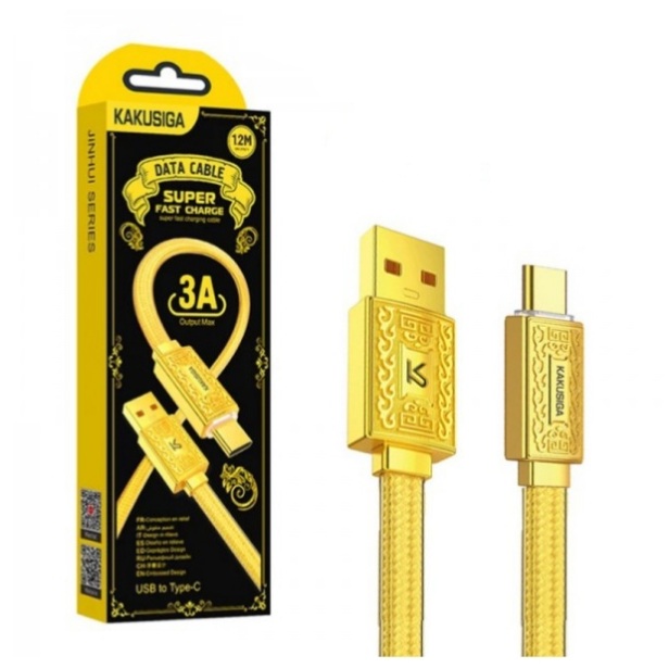 کابل تایپ سی کاکوسیگا طول 1.2 متر مدل KSC-801