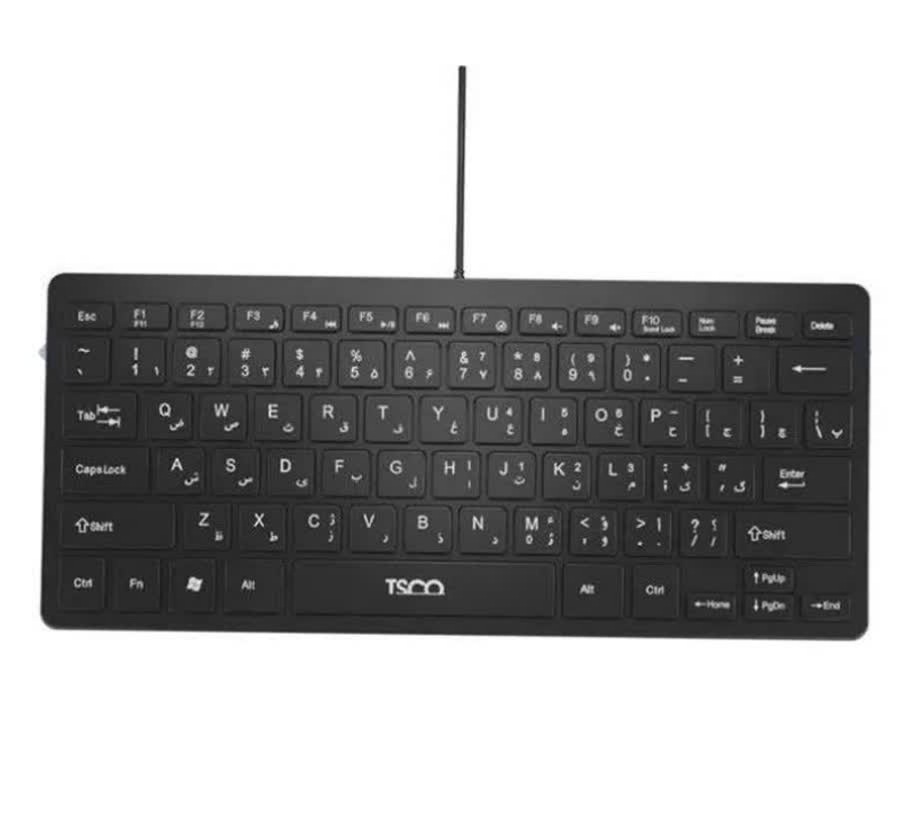 مینی کیبورد سیم دار تسکو (TSCO) مدل TK 8044