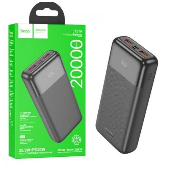 پاوربانک هوکو (hoco) مدل J121A ظرفیت 20000mAh
