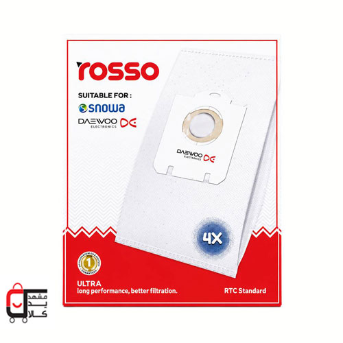 پاکت جاروبرقی میکرو فیلتر روسو مدل دوو و اسنوا