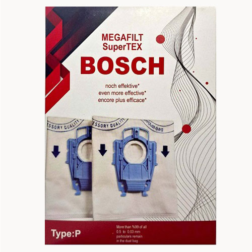 پاکت جاروبرقی  میکرو فیلتر بوش آلمان تیپ P