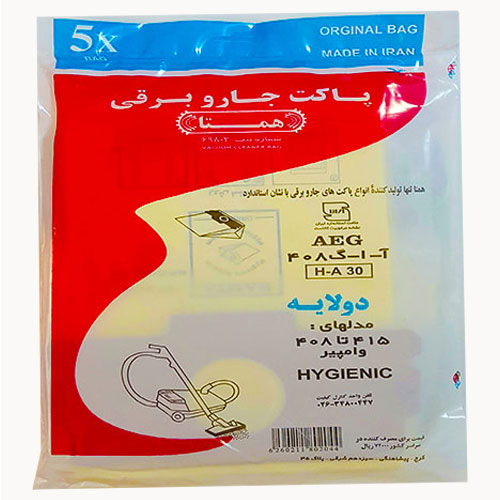 پاکت جاروبرقی  آاگ 408 همتا