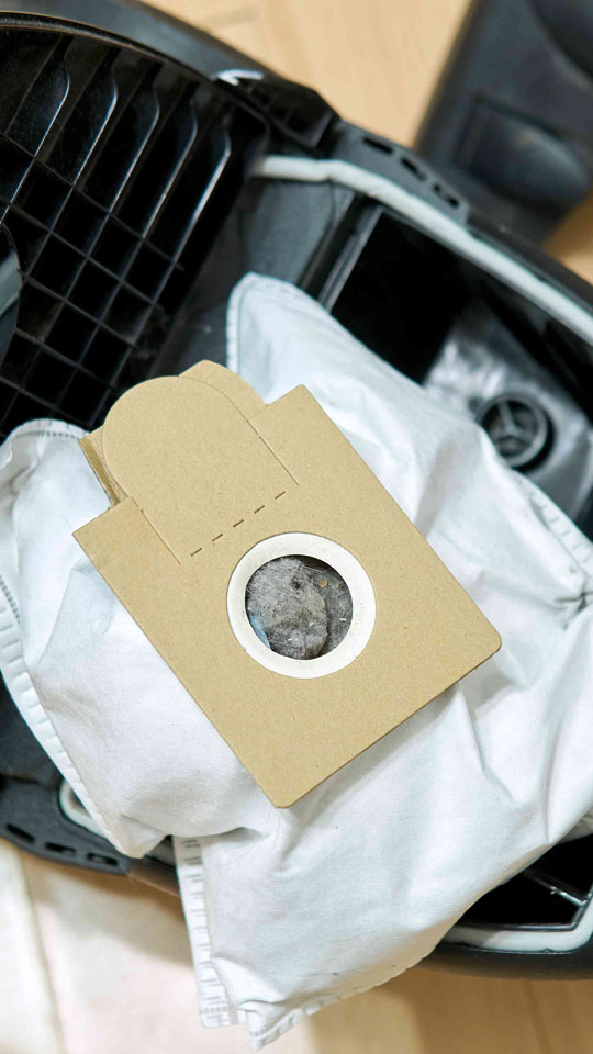 راهنمای کامل تعویض پاکت جاروبرقی